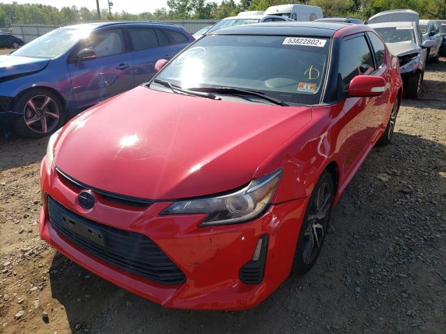 JTKJF5C70FJ002237 - 2015 TOYOTA SCION TC წითელი ფოტო 2