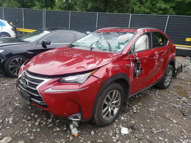 JTJBARBZ2G2067832 - 2016 LEXUS NX 200T BA RED photo 2