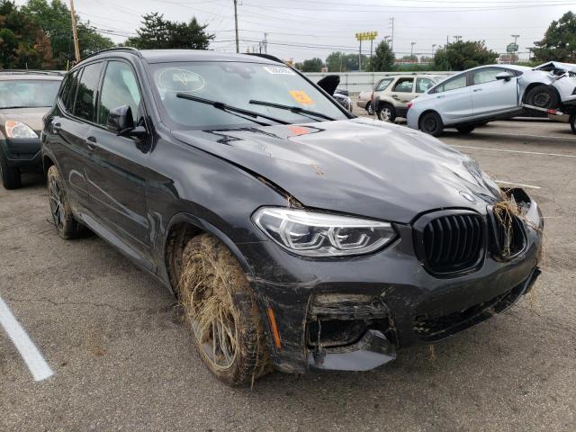 5UXTY9C08M9G67603 - 2021 BMW X3 XDRIVEM CHARCOAL photo 1