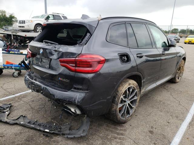 5UXTY9C08M9G67603 - 2021 BMW X3 XDRIVEM CHARCOAL photo 4