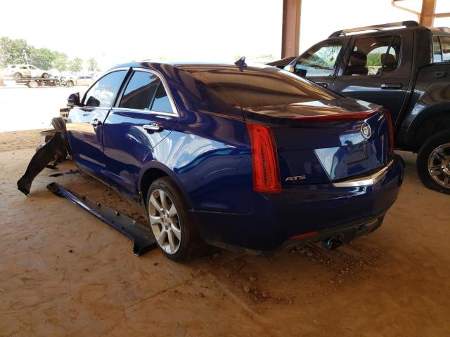 1G6AC5S38D0127510 - 2013 CADILLAC ATS PERFOR BLUE photo 3