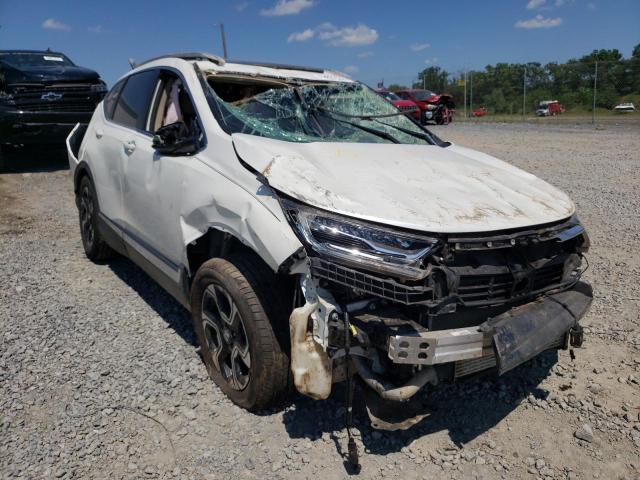 5J6RW2H99JL015837 - 2018 HONDA CR-V TOURI WHITE photo 1