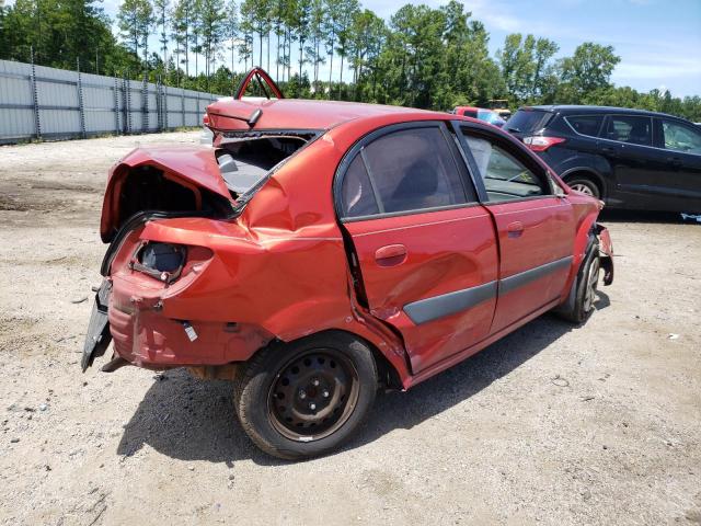 KNADE223496553747 - 2009 KIA RIO BASE RED photo 4