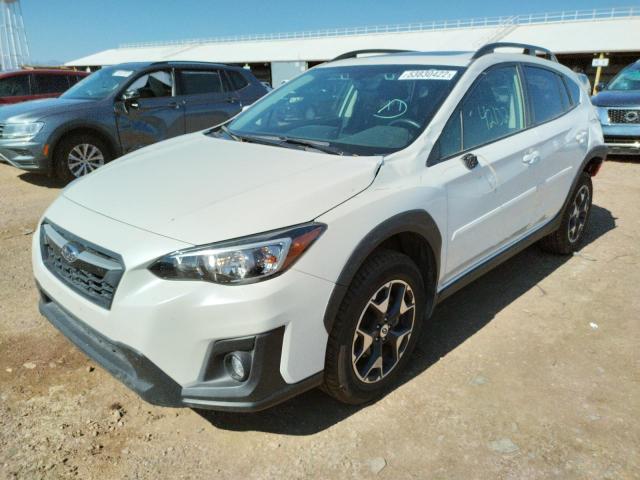 JF2GTADC5JH291986 - 2018 SUBARU CROSSTREK WHITE photo 2