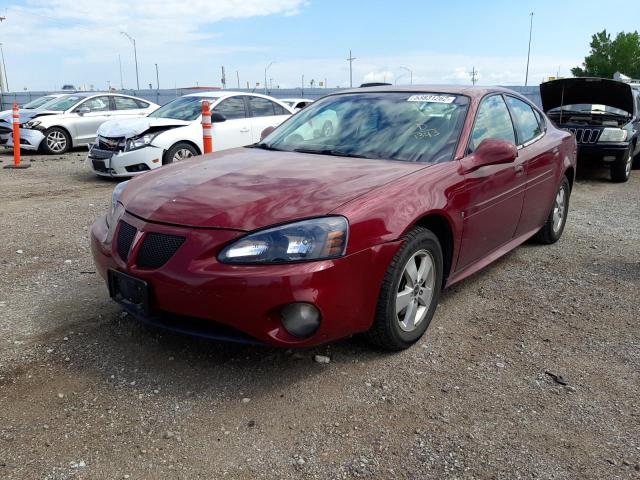 2G2WP552661151343 - 2006 PONTIAC GRAND PRIX Қызыл фото 2