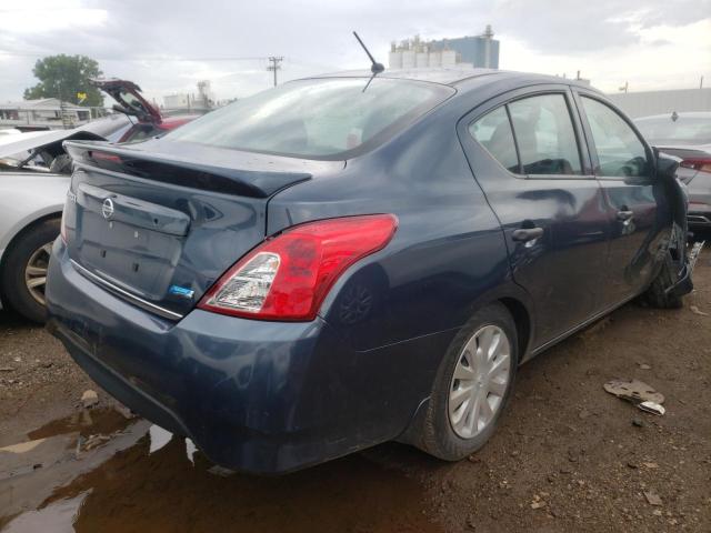 3N1CN7AP8GL869383 - 2016 NISSAN VERSA S BLUE photo 4