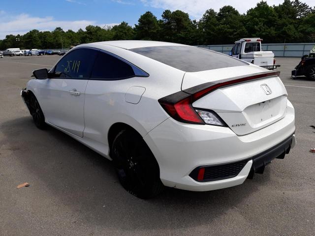 2HGFC4B83KH301521 - 2019 HONDA CIVIC SPOR 白色 照片 3