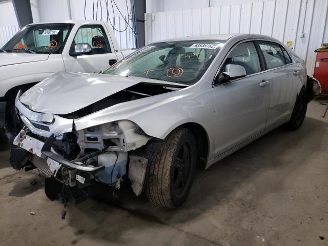 1G1ZC5EB6AF181229 - 2010 CHEVROLET MALIBU 1LT 银色 照片 2