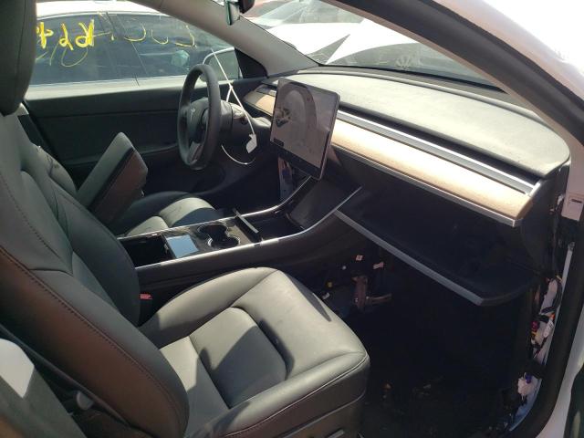 5YJYGDEE6MF106275 - 2021 TESLA MODEL Y Белый фото 5