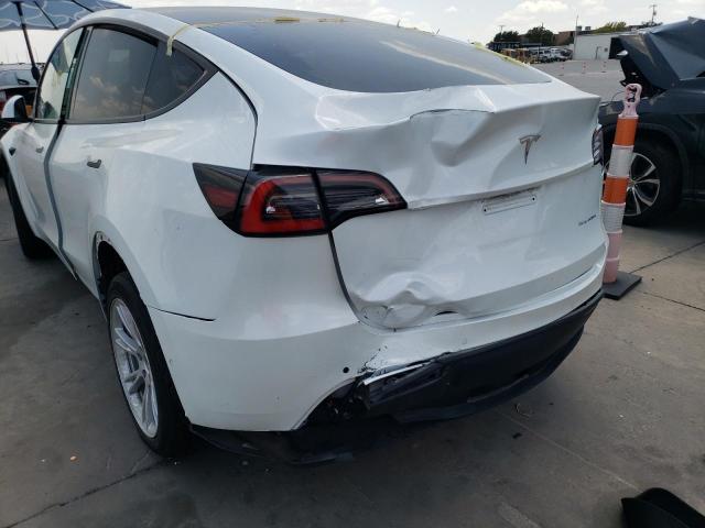 5YJYGDEE6MF106275 - 2021 TESLA MODEL Y WHITE photo 9