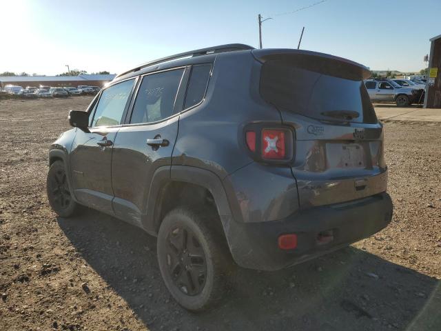 ZACCJBCBXJPG67155 - 2018 JEEP RENEGADE T GRAY photo 3