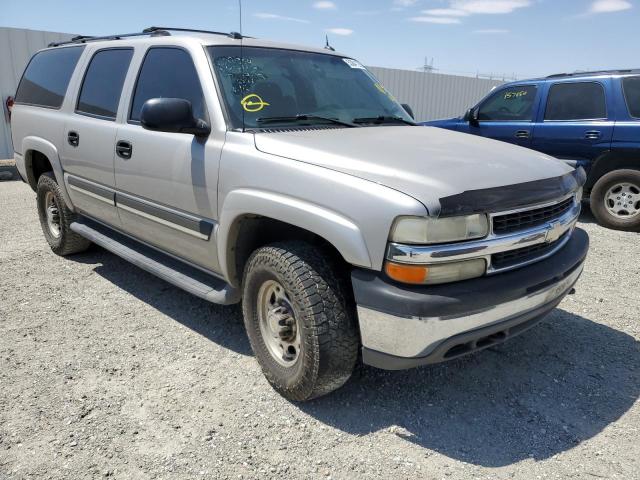 3GNGK26G65G191748 - 2005 CHEVROLET SUBURBAN K SILVER photo 1