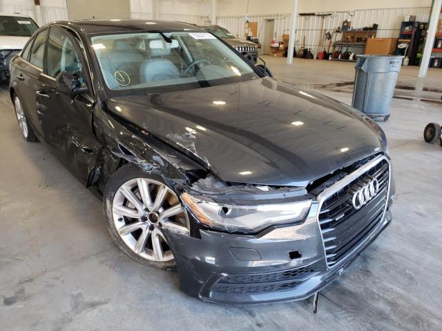 WAUHGAFCXDN132386 - 2013 AUDI A6 PRESTIG GRAY photo 1