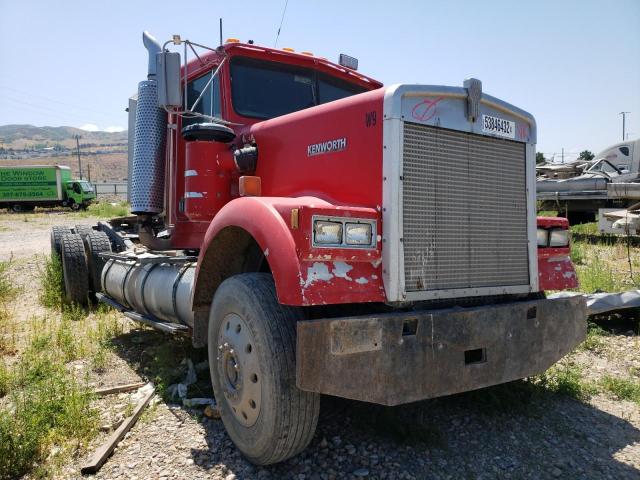 1XKWD29X8FK327225 - 1985 KENWORTH CONSTRUCTI RED photo 1