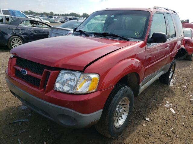 1FMYU60E21UC45006 - 2001 FORD EXPLORER RED photo 2