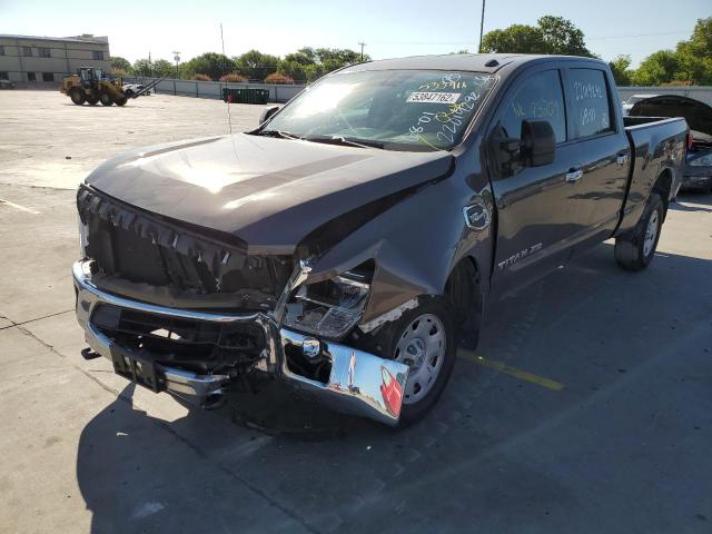 1N6AA1F16JN533916 - 2018 NISSAN TITAN XD S BROWN photo 2