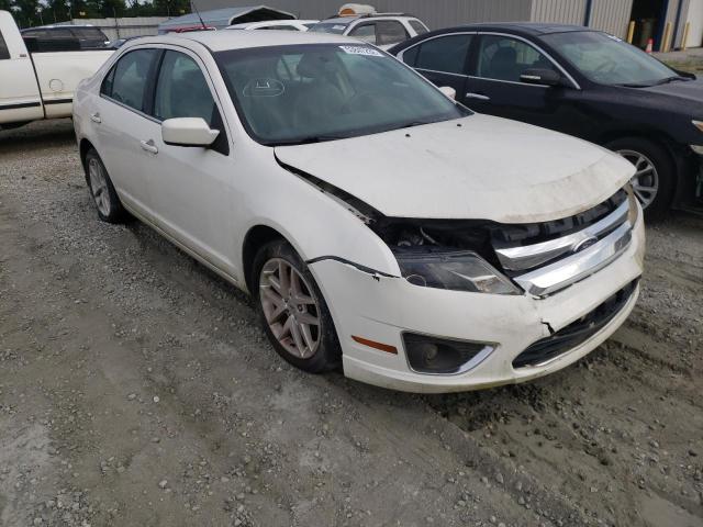 3FAHP0JA0CR115343 - 2012 FORD FUSION SEL WHITE photo 1