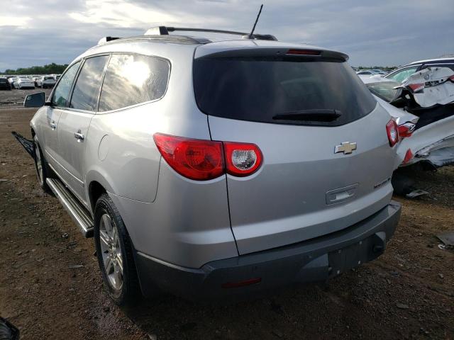 1GNKRGED4BJ175925 - 2011 CHEVROLET TRAVERSE SILVER photo 3