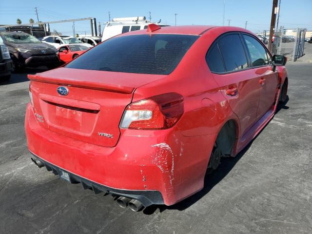 JF1VA1B62H9837632 - 2017 SUBARU WRX RED photo 4