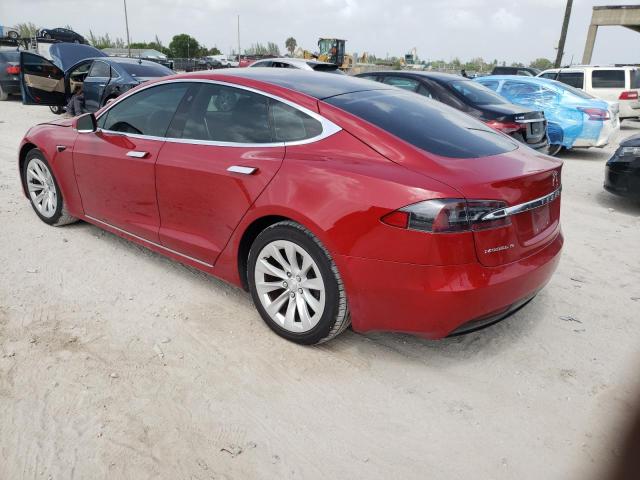 5YJSA1E12HF189650 - 2017 TESLA MODEL S წითელი ფოტო 3