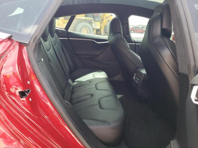 5YJSA1E12HF189650 - 2017 TESLA MODEL S წითელი ფოტო 6