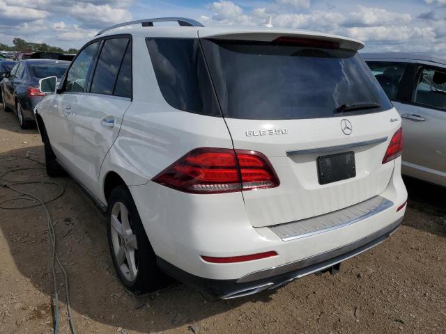 4JGDA5HB3JB138229 - 2018 MERCEDES-BENZ GLE 350 4M WHITE photo 3