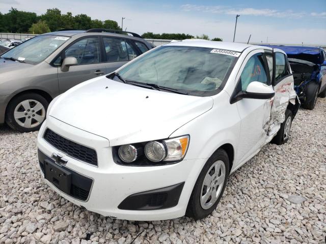 1G1JA6SH4G4162247 - 2016 CHEVROLET SONIC LS WHITE photo 2