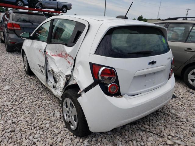 1G1JA6SH4G4162247 - 2016 CHEVROLET SONIC LS WHITE photo 3