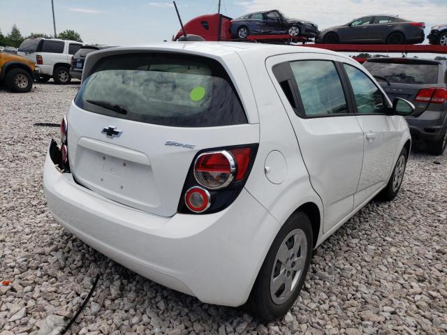 1G1JA6SH4G4162247 - 2016 CHEVROLET SONIC LS WHITE photo 4