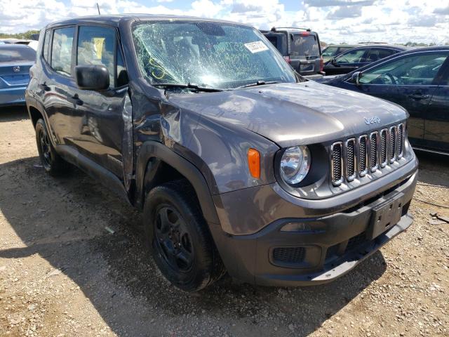 ZACCJBAB1JPH45969 - 2018 JEEP RENEGADE S Boz foto 1