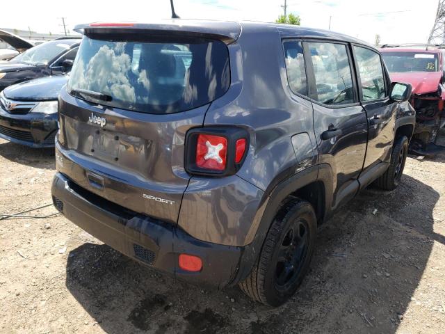 ZACCJBAB1JPH45969 - 2018 JEEP RENEGADE S GRAY photo 4