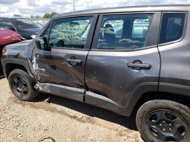 ZACCJBAB1JPH45969 - 2018 JEEP RENEGADE S Boz foto 9