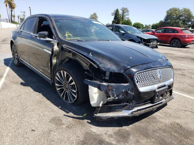 1LN6L9NP0H5628887 - 2017 LINCOLN CONTINENTA BLACK photo 1