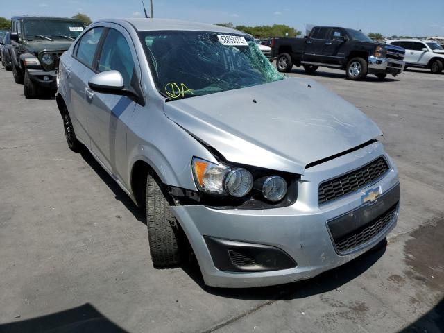 1G1JA5SH2C4225110 - 2012 CHEVROLET SONIC LS SILVER photo 1
