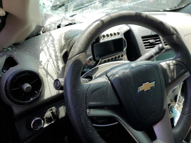 1G1JA5SH2C4225110 - 2012 CHEVROLET SONIC LS SILVER photo 8