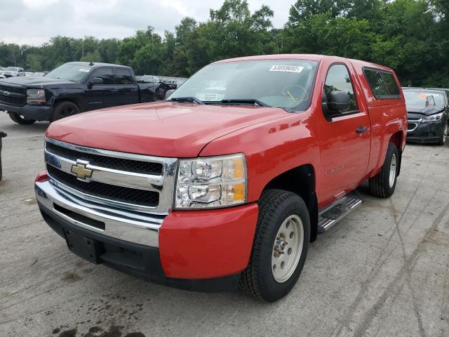 1GCNCPEX4BZ287854 - 2011 CHEVROLET SILVERADO RED photo 2