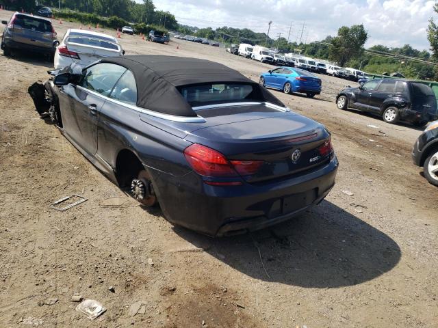 WBALZ5C54CC619451 - 2012 BMW 650 XI BLUE photo 3