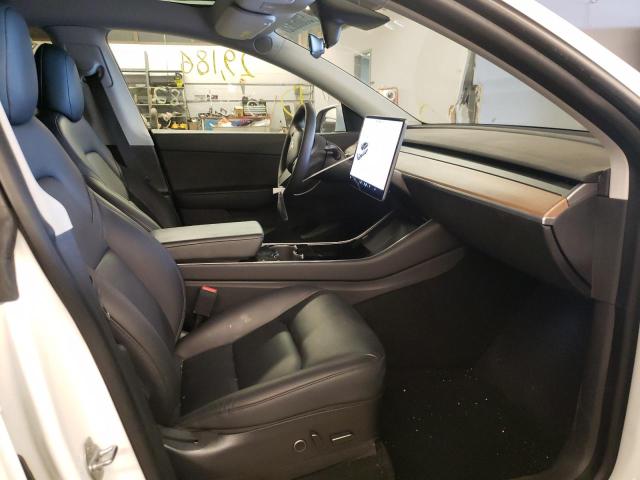 5YJYGDEE2MF069726 - 2021 TESLA MODEL Y Blanc photo 5
