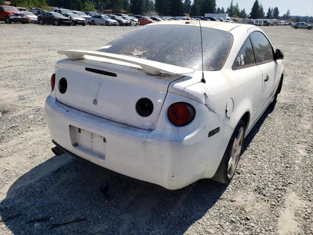 1G1AM15B477336026 - 2007 CHEVROLET COBALT SS WHITE photo 4