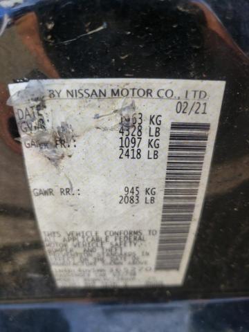 1N4BL4DV5MN365270 - 2021 NISSAN ALTIMA SV BLACK photo 10