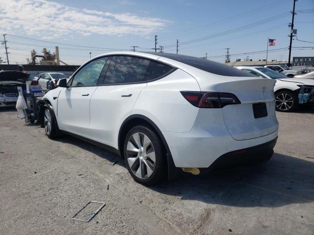 7SAYGDEEXNF380471 - 2022 TESLA MODEL Y أبيض صورة 3