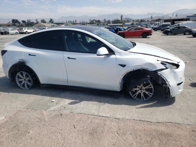 7SAYGDEEXNF380471 - 2022 TESLA MODEL Y أبيض صورة 9