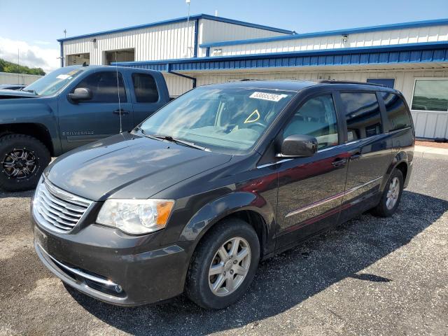 2A4RR5DG2BR611068 - 2011 CHRYSLER TOWN & COU BLACK photo 2