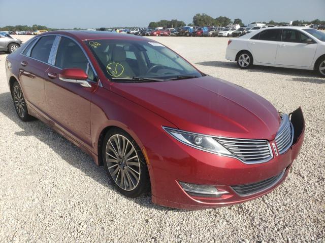 3LN6L2LU8DR807573 - 2013 LINCOLN MKZ HYBRID BURGUNDY photo 1