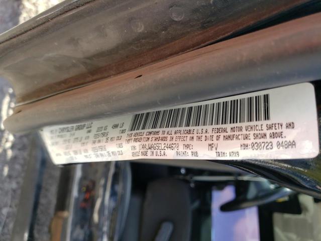 1C4AJWAG5EL244670 - 2014 JEEP WRANGLER S BLACK photo 10