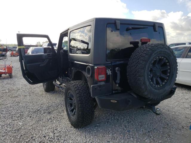 1C4AJWAG5EL244670 - 2014 JEEP WRANGLER S BLACK photo 3