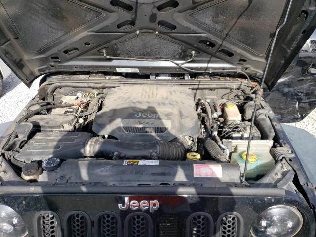 1C4AJWAG5EL244670 - 2014 JEEP WRANGLER S BLACK photo 7