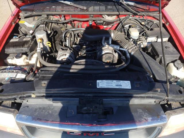 1GKDT13W8X2502272 - 1999 GMC JIMMY RED photo 7