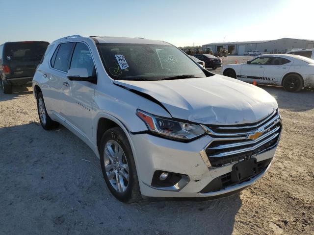 1GNERNKW9MJ265095 - 2021 CHEVROLET TRAVERSE H WHITE photo 1