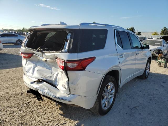 1GNERNKW9MJ265095 - 2021 CHEVROLET TRAVERSE H WHITE photo 4